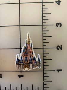 Cinderella Castle Magic Kingdom Flat back Printed Resin
