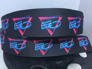 1 yard 1 inch Disneyland Attraction Captain E O Grosgrain Ribbon 3-D Show