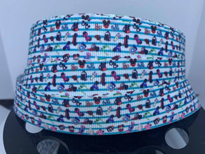 1 yard 1 inch Everything Disneyland park Grosgrain Ribbon - Snacks, Hats, Disney Mugs, Mini Backpack