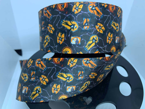 1 Yard 1 1/2 inch Jack Skellington Nightmare Before Christmas SATIN Ribbon
