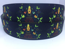 EXCLUSIVE DESIGN 1 yard 1 inch Disneyland Tiki Room Grosgrain Ribbon - Bow Making Ribbon -Tiki Birds Dole Whip Attraction Adventureland
