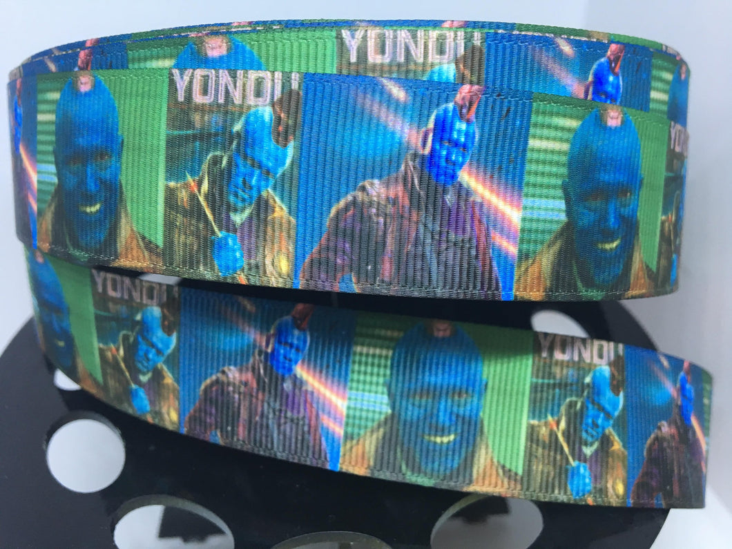 1 yard 1 inch Guardians of the Galaxy Yondu Marvel Movie Grosgrain Ribbon